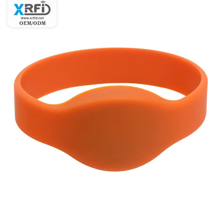 Orangener Armband